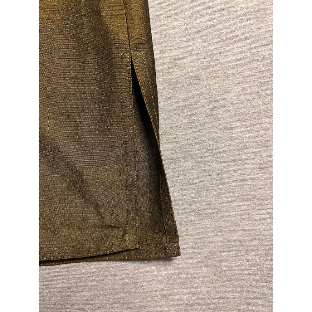 DON CASTER Green Black Suit Jacket Size 2 & Pants Size 4 Wool Blend Vintage - Picture 7 of 12